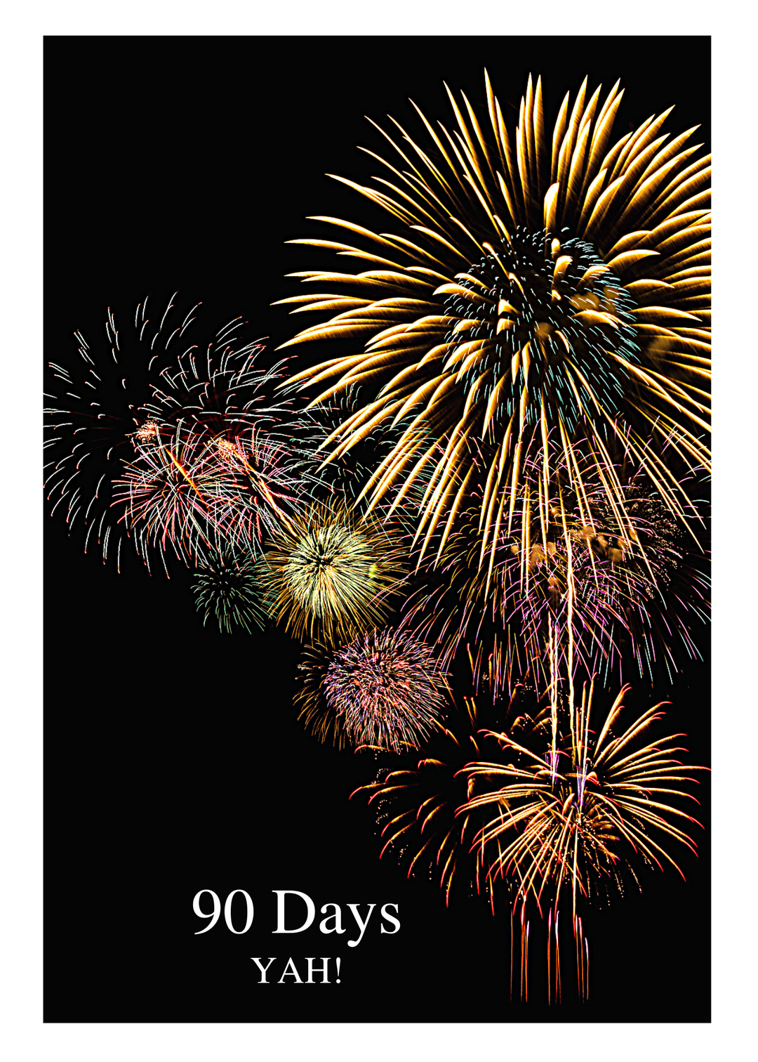 04. Fireworks Card (90 Days, 1-50 Years). A04