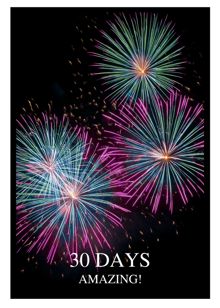 04. Fireworks Card (90 Days, 1-50 Years). A04