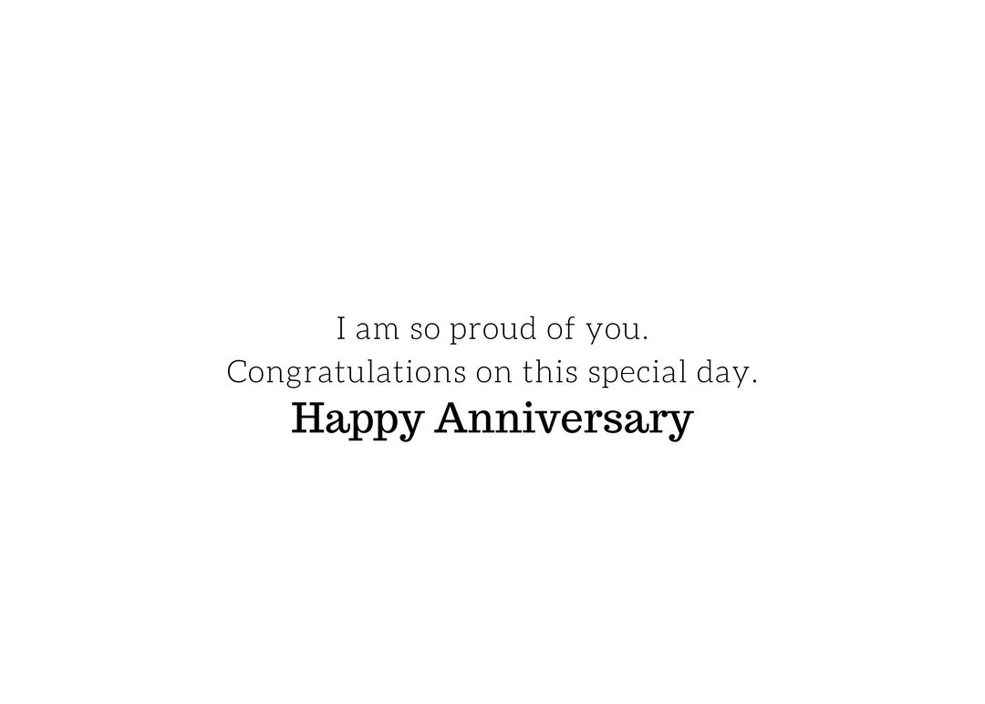 28. Husband Amazing, Happy Anniversary. B15