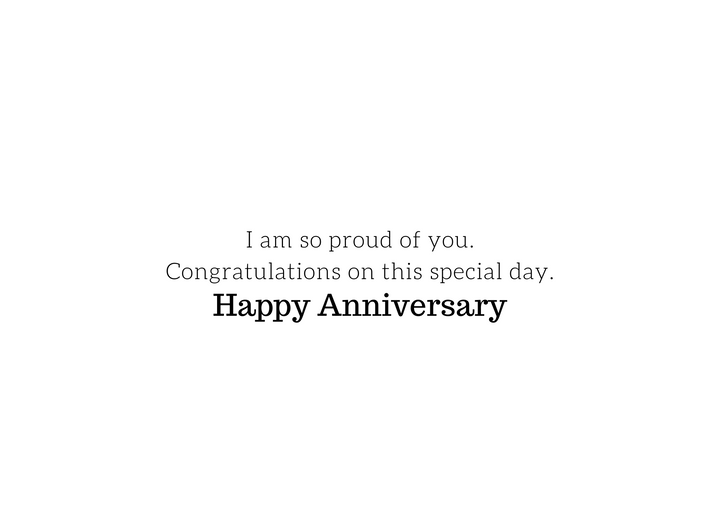 28. Husband Amazing, Happy Anniversary. B15