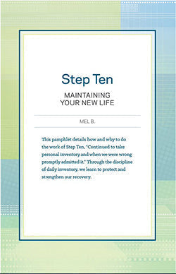 AA Hazelden Step Pamphlet Workbooks.  Steps 1 - 12, sold separately. - Premium Books from Hazelden - Just $4.95! Shop now at Choices Books & Gifts