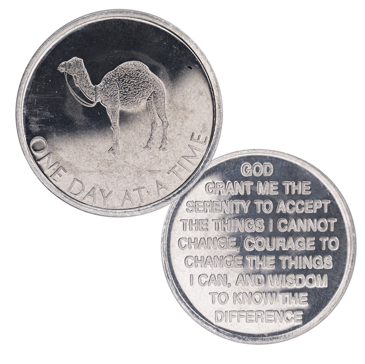 C14. Camel ODAT, Serenity Prayer (back), Aluminum Coin DC2