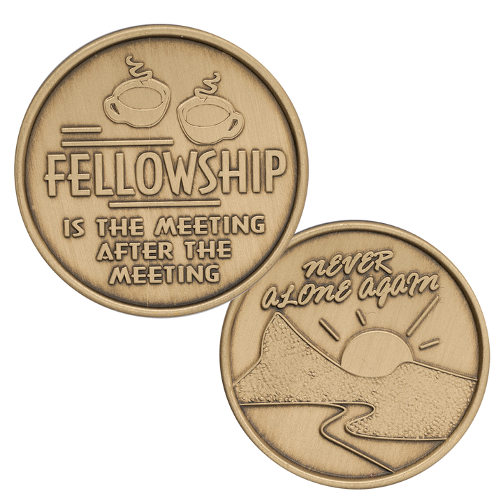 C47. Fellowship is Meeting, Bronze. BRM141