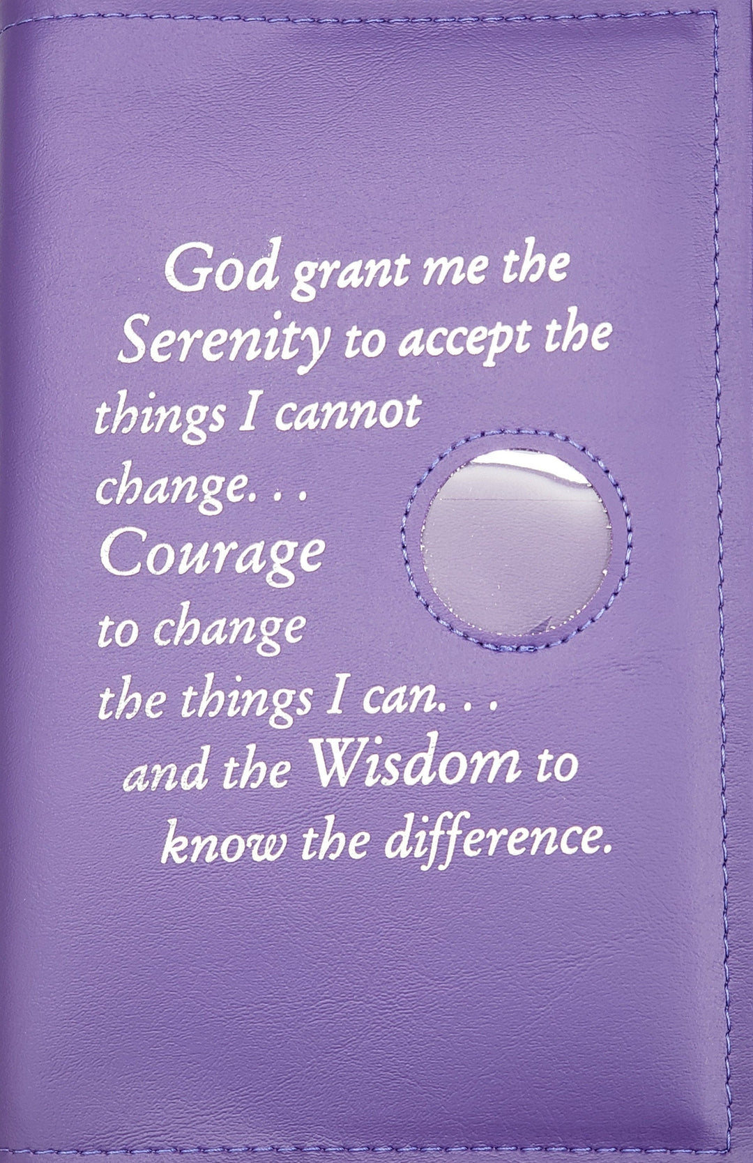 G006. NA, Single Book Cover, for Hardcover Basic Text. Serenity Prayer. - Premium Gifts from Culver Enterprises - Just $29.95! Shop now at Choices Books & Gifts