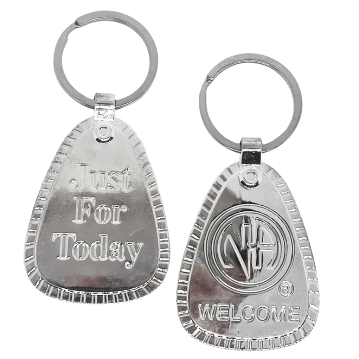 G064. Key Chain: NA Silver Metal - Premium Gifts from Cascade 7 - Just $14.95! Shop now at Choices Books & Gifts