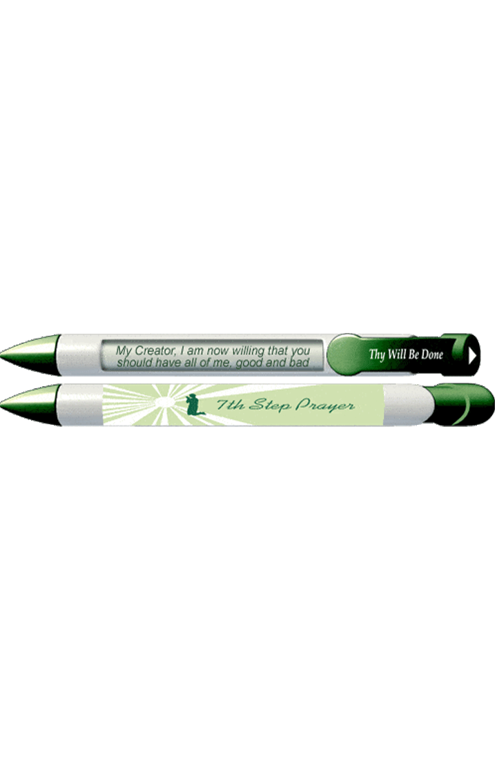 G098. Pen: 7th Step Prayer Recovery Pen.