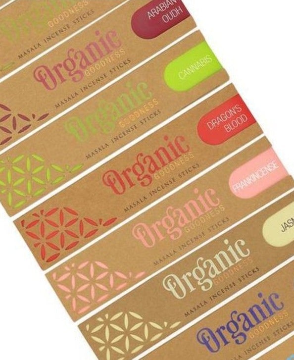 G124. Incense: Organic Goodness Masala Incense Sticks - Premium Gifts from R Expo - Just $3.95! Shop now at Choices Books & Gifts