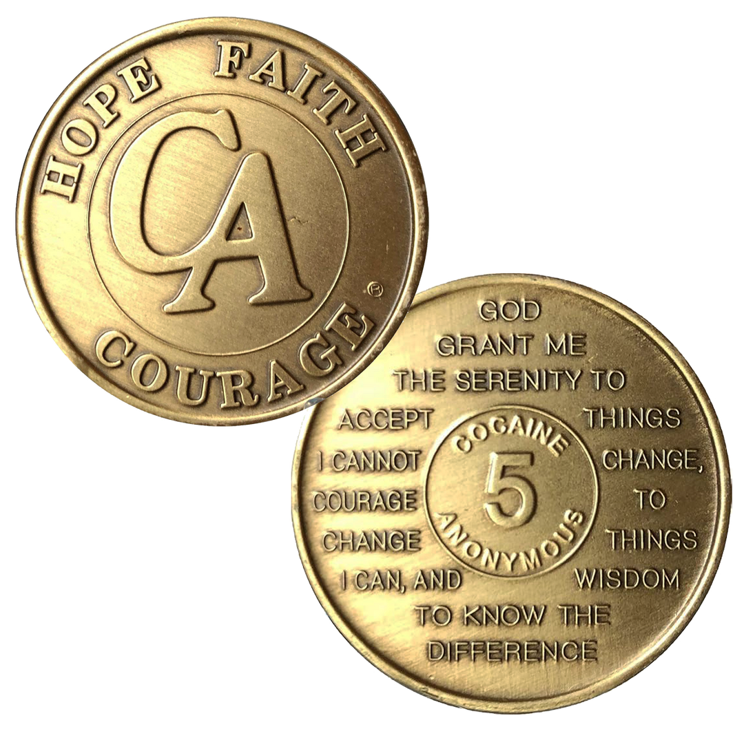 #Z67. Cocaine Anonymous Medallion (Years 1-50)