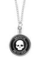 nz51. Medallion Holder Necklace: Silver, 24 or 30 inch. - Premium Jewelry from Choices - Just $10.95! Shop now at Choices Books & Gifts