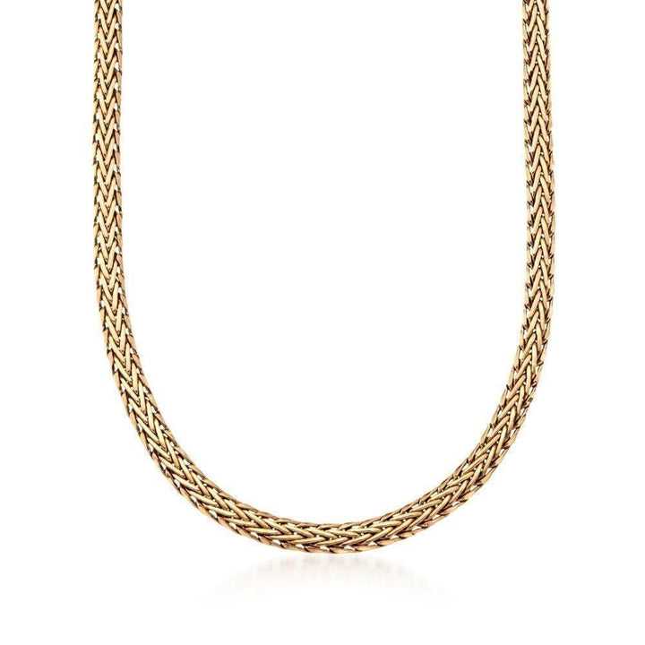 nz54. Medallion Holder Necklace: Gold THICK Chain, 30 inch. - Premium Jewelry from Choices - Just $13.95! Shop now at Choices Books & Gifts